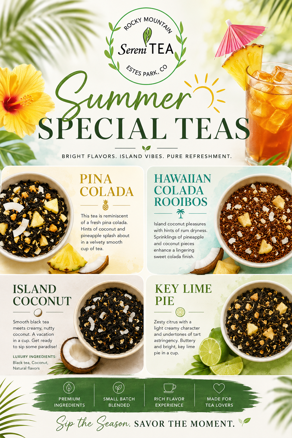 SUMMER TIME TEAS