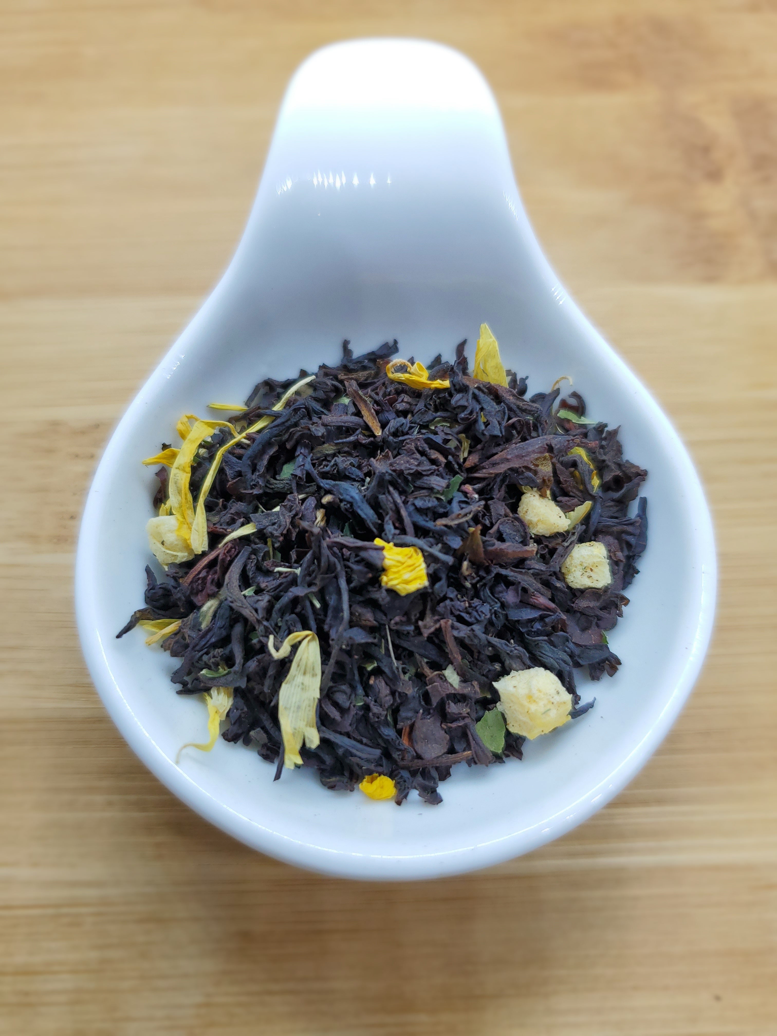 Flavored black tea