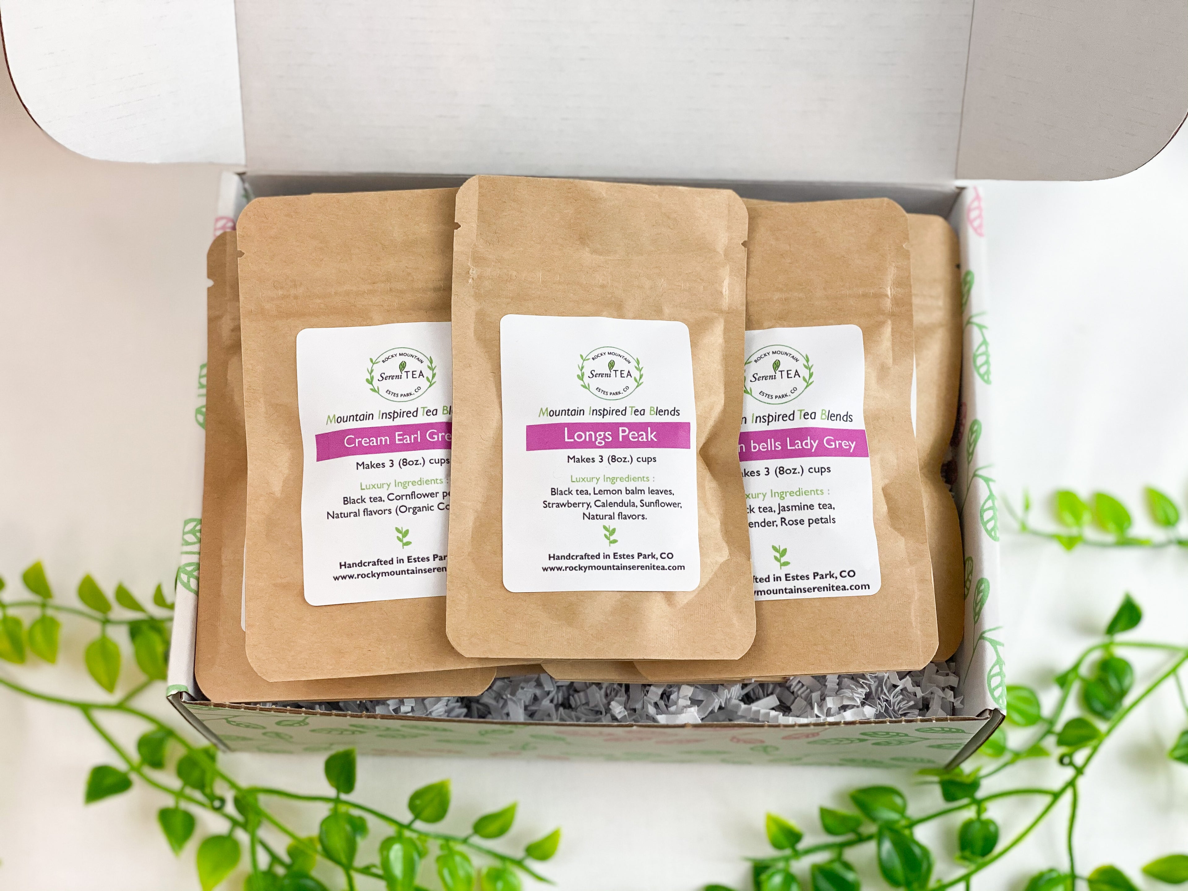 Black tea sampler box