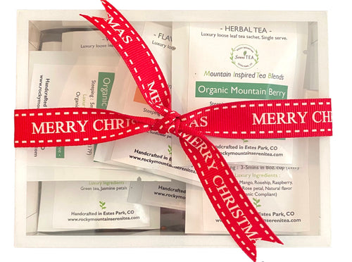 Christmas assorted tea sample box