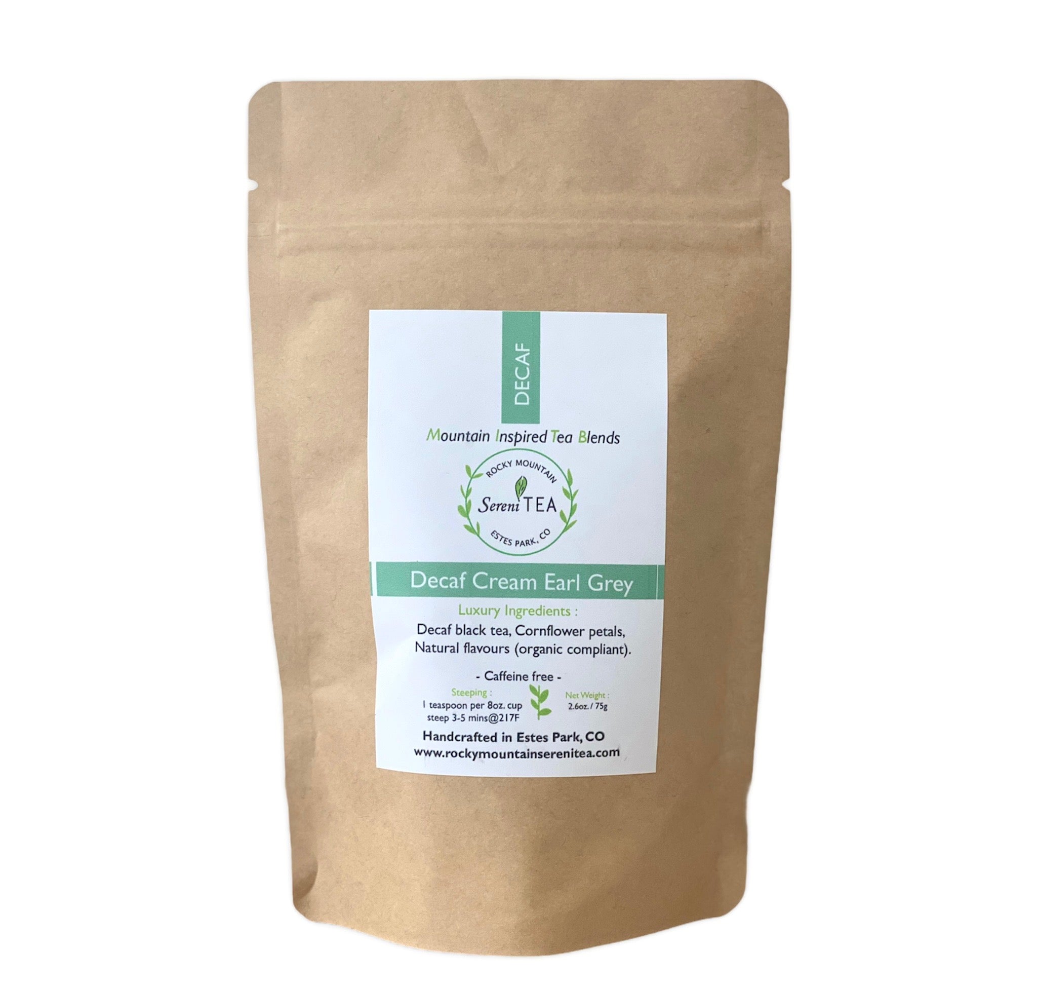 Decaf Cream Earl Grey