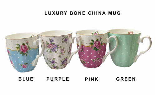 Fine bone china tea mug