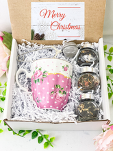 Load image into Gallery viewer, Bone China Merry Christmas gift box