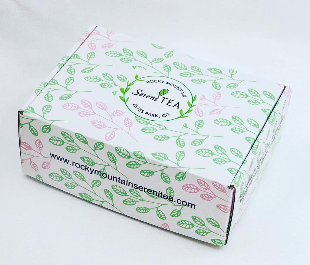 Herbal and Wellness tea sampler box