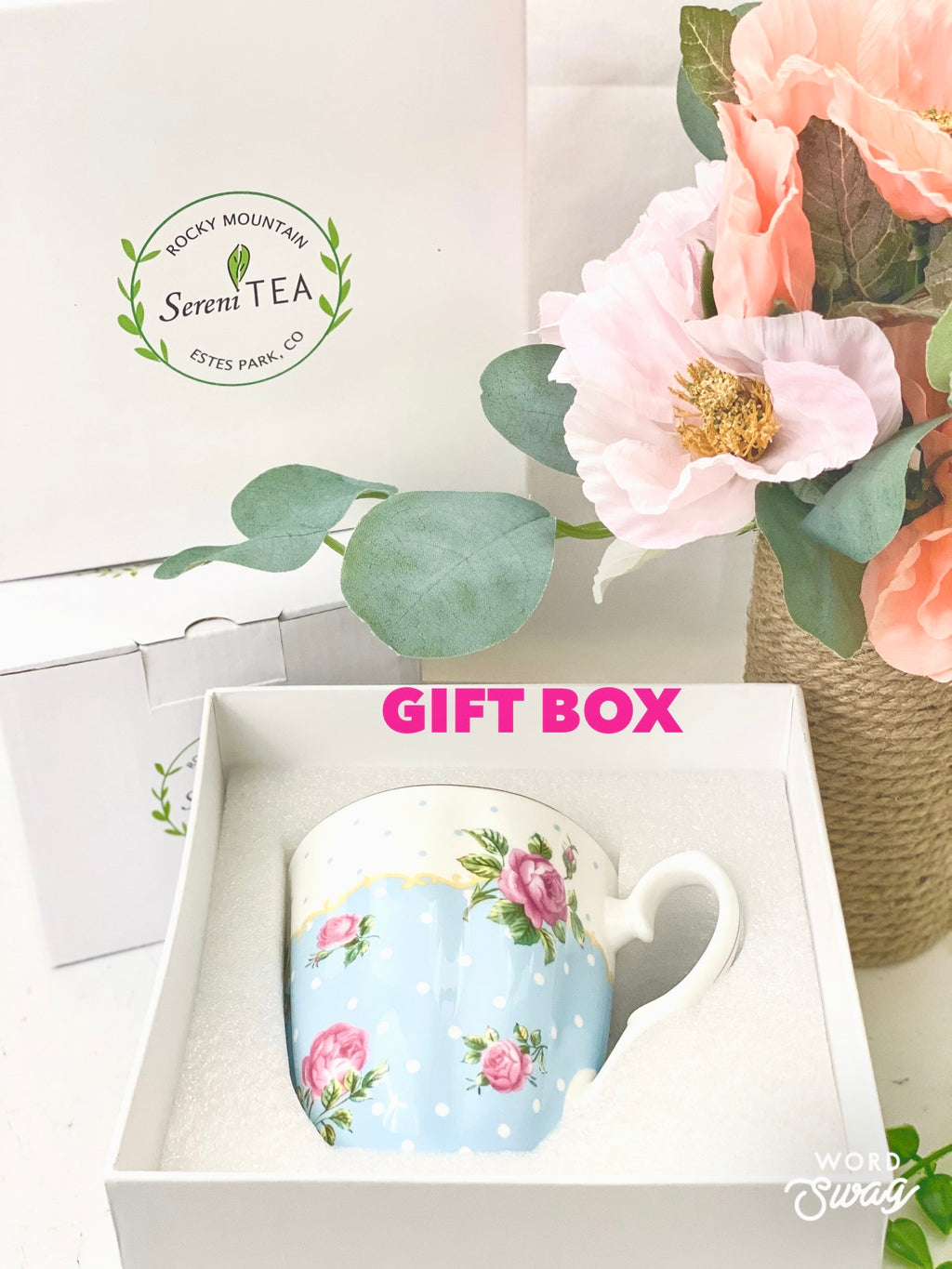 Fine bone china tea mug